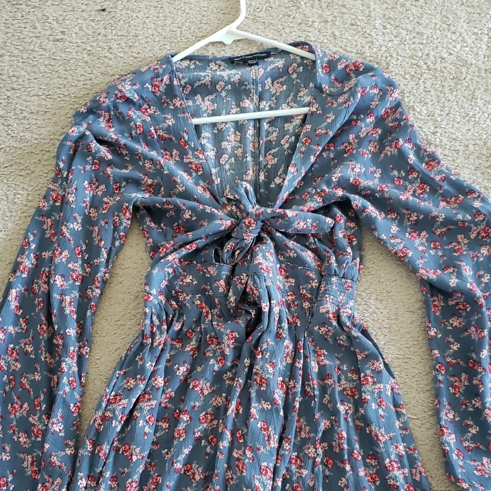 Floral Long Sleeve Romper